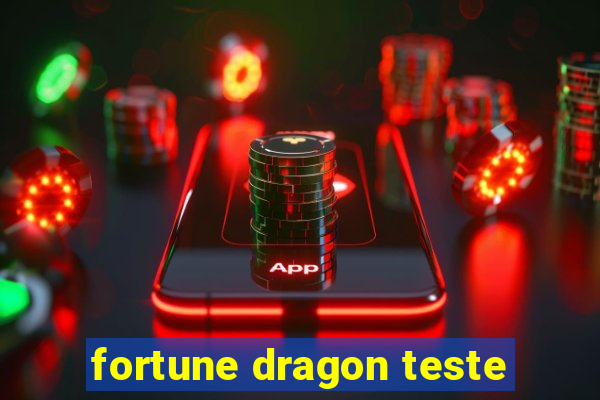 fortune dragon teste